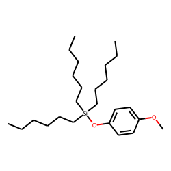 4-Methoxy-1-trihexylsilyloxybenzene