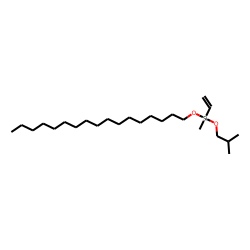 Silane, methylvinyl(isobutoxy)heptadecyloxy-