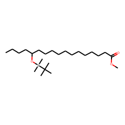 13-Hydroxy-heptadecanoic acid, methyl ester, tBDMS ether