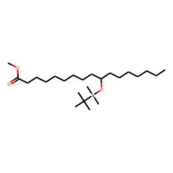 10-Hydroxy-heptadecanoic acid, methyl ester, tBDMS ether