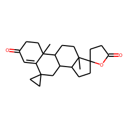 Spiro[cyclopropane-1,6'-[17alpha]pregn-4'-ene]-21'-carboxylic acid, 17'beta-hydroxy-3'-oxo-, gamma-lactone