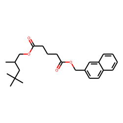 Glutaric acid, naphth-2-ylmethyl 2,4,4-trimethylpentyl ester