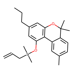 Silane, dimethyl-2-propenyl[(6,6,9-trimethyl-3-propyl-6H-dibenzo[b,d]pyran-1-yl)oxy]-