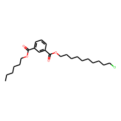Isophthalic acid, 10-chlorodecyl hexyl ester