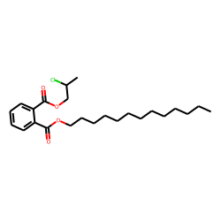 Phthalic acid, 2-chloropropyl tridecyl ester