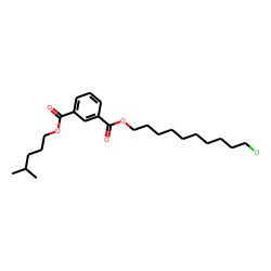 Isophthalic acid, 10-chlorodecyl isohexyl ester