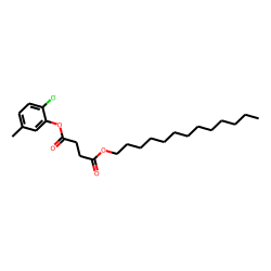 Succinic acid, 2-chloro-5-methylphenyl tridecyl ester