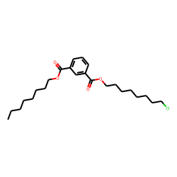 Isophthalic acid, 8-chloroctyl octyl ester