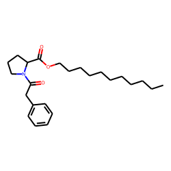 L-Proline, N-(phenylacetyl)-, undecyl ester