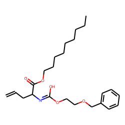 2-Aminopent-4-enoic acid, N-(2-benzyloxyetoxycarbonyl)-, nonyl ester