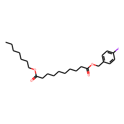 Sebacic acid, heptyl 4-iodobenzyl ester