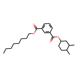 Isophthalic acid, 3,4-dimethylcyclohexyl octyl ester