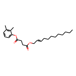 Succinic acid, dodec-2-en-1-yl 2,3-dimethylphenyl ester