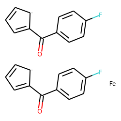 1,1'-Bis (4-fluorobenzoyl) ferrocene