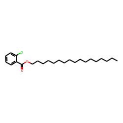 2-Chlorobenzoic acid, heptadecyl ester
