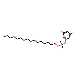 Silane, dimethyl(3,5-difluorophenoxy)hexadecyloxy-