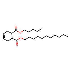 cis-Cyclohex-4-en-1,2-dicarboxylic acid, pentyl undecyl ester