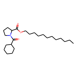 L-Proline, N-(cyclohexanecarbonyl)-, dodecyl ester
