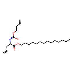 2-Aminopent-4-enoic acid, N-(but-3-en-1-yloxycarbonyl)-, tetradecyl ester
