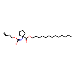 1-Aminocyclopentanecarboxylic acid, N-(but-3-en-1-yloxycarbonyl)-, tridecyl ester