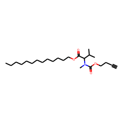 DL-Valine, N-methyl-N-(but-3-yn-1-yloxycarbonyl)-, tridecyl ester