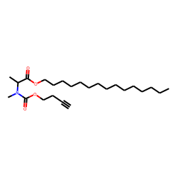 DL-Alanine, N-methyl-N-(byt-3-yn-1-yloxycarbonyl)-, pentadecyl ester