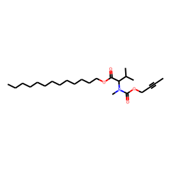 DL-Valine, N-methyl-N-(but-2-yn-1-yloxycarbonyl)-, tridecyl ester