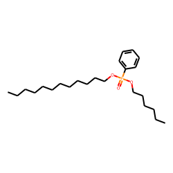 Phenylphosphonic acid, dodecyl hexyl ester