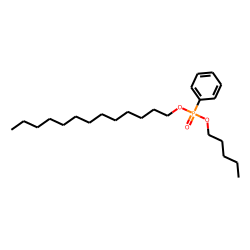 Phenylphosphonic acid, pentyl tridecyl ester