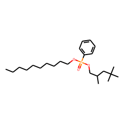 Phenylphosphonic acid, 2,4,4-trimethylpentyl decyl ester
