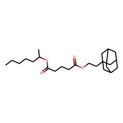 Glutaric acid, 2-(adamant-1-yl)ethyl hept-2-yl ester