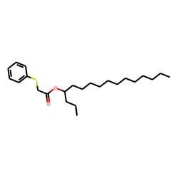 (Phenylthio)acetic acid, 4-hexadecyl ester