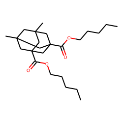 Adamantane, 3,7-dimethyl-, 1,5-dicarboxylic acid, dipentyl ester
