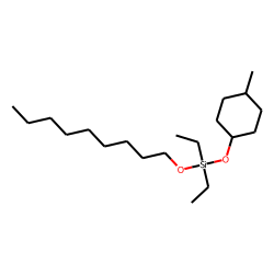 Silane, diethyl(cis-4-methylcyclohexyloxy)nonyloxy-