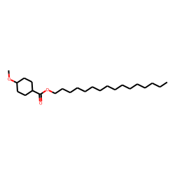 Cyclohexanecarboxylic acid, 4-methoxy-, hexadecyl ester
