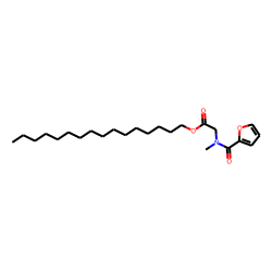 Sarcosine, N-(2-furoyl)-, hexadecyl ester