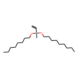 Silane, methylvinyl(octyloxy)nonyloxy-