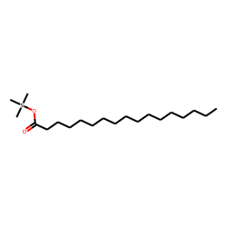Heptadecanoic acid, trimethylsilyl ester