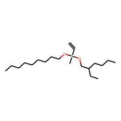 Silane, methylvinyl(2-ethylhexyloxy)nonyloxy-