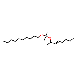 Silane, dimethyl(oct-3-en-2-yloxy)decyloxy-