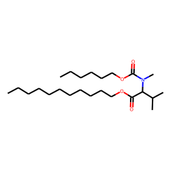 DL-Valine, N-methyl-N-hexyloxycarbonyl-, undecyl ester