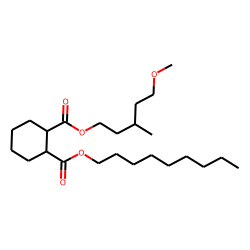 1,2-Cyclohexanedicarboxylic acid, 5-methoxy-3-methylpentyl nonyl ester