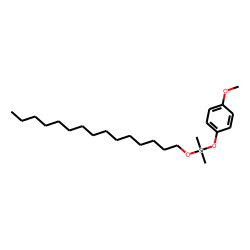 Silane, dimethyl(4-methoxyphenoxy)pentadecyloxy-
