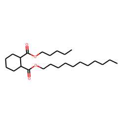 1,2-Cyclohexanedicarboxylic acid, pentyl undecyl ester