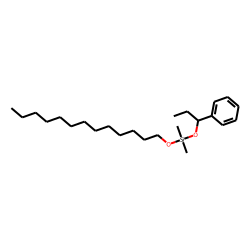 Silane, dimethyl(1-phenylpropoxy)tridecyloxy-