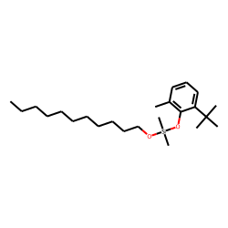Silane, dimethyl(6-methyl-2-tert-butylphenoxy)undecyloxy-