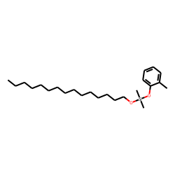 Silane, dimethyl(2-methylphenoxy)pentadecyloxy-