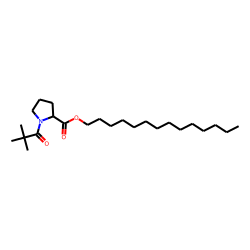 L-Proline, N-pivaloyl-, tetradecyl ester