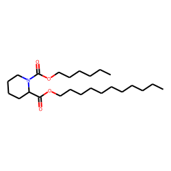 Pipecolic acid, N-hexyloxycarbonyl-, undecyl ester