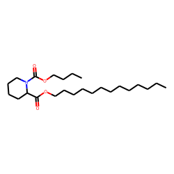 Pipecolic acid, N-butoxycarbonyl-, tridecyl ester